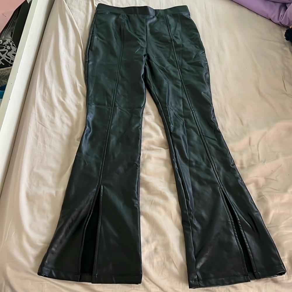Black Wild Fable Leather Pants